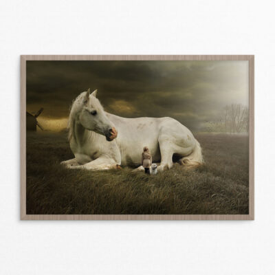 Plakat, fantasi, hest A3 Plakat, fantasi, hest